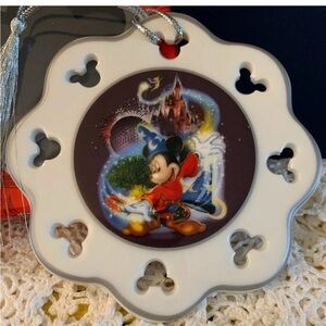 Disney vintage Four parks, One world Fantasia ornament excellent condition